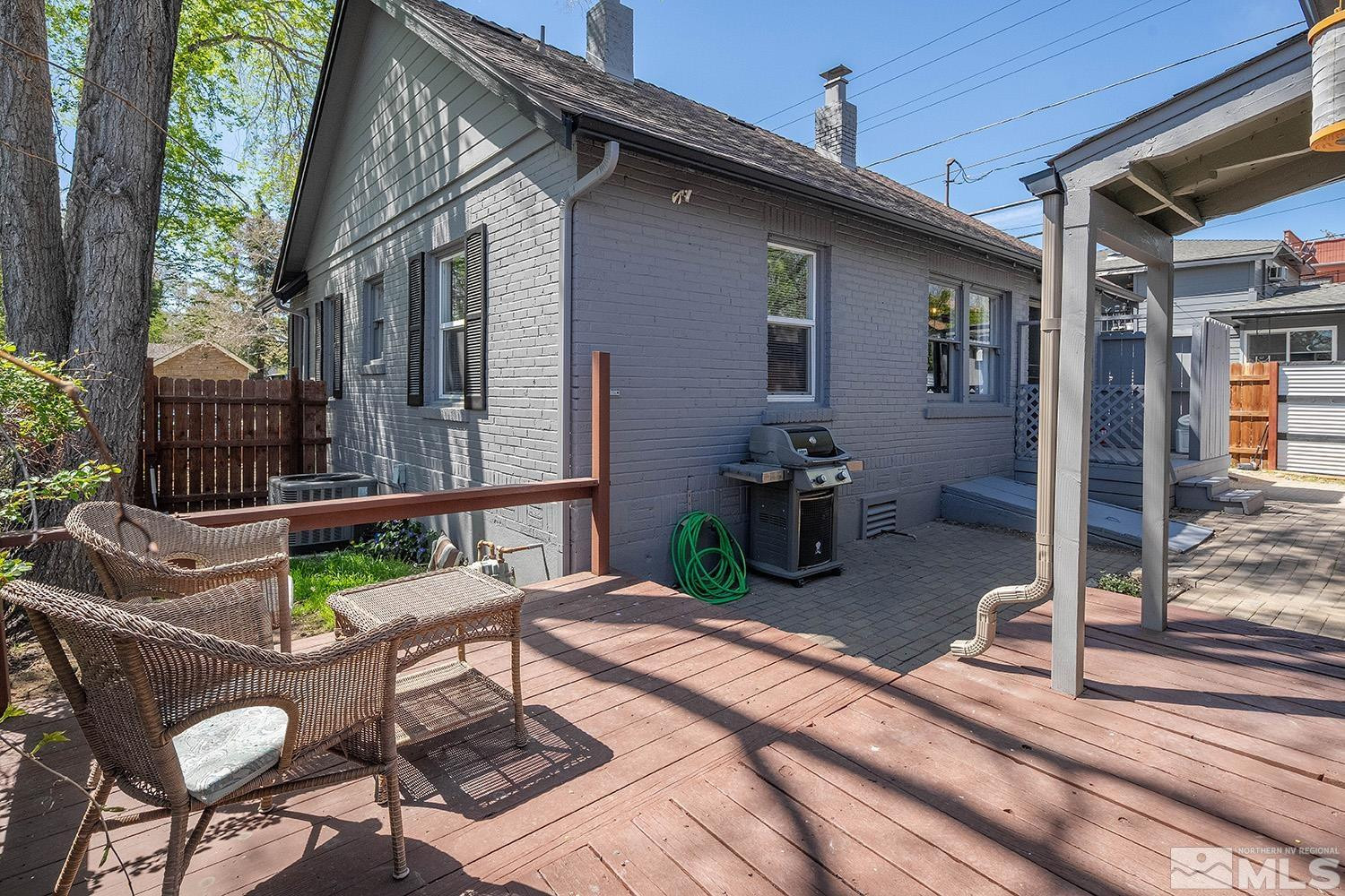 207 Martin Street Reno, NV 89509 - Photo 34 of 40 a backyard of a house with seating space