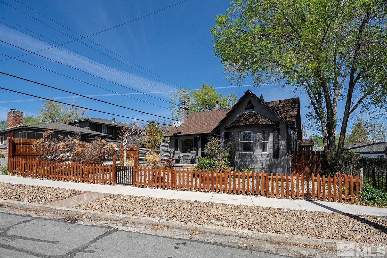 207 Martin Street Reno, NV 89509 - Photo 38 of 40 a view of a house with a wooden fence