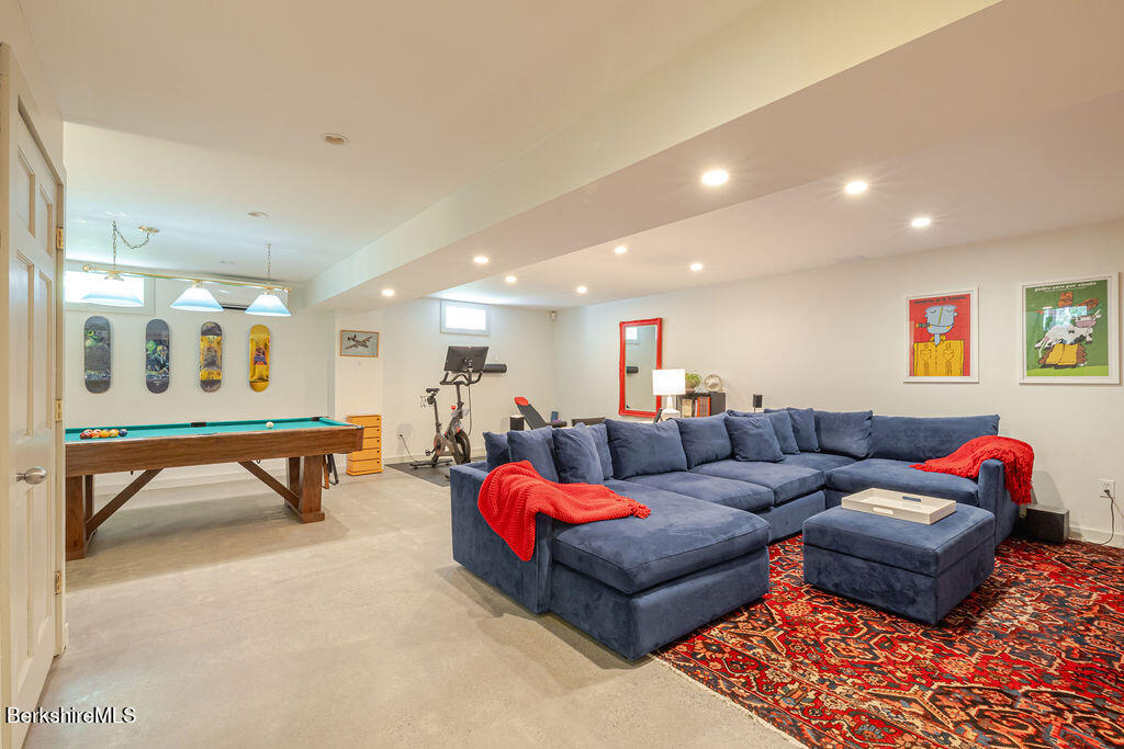 145 Snyder Pond Road Copake, NY 12516 - Photo 20 of 36 Family Room & Gym