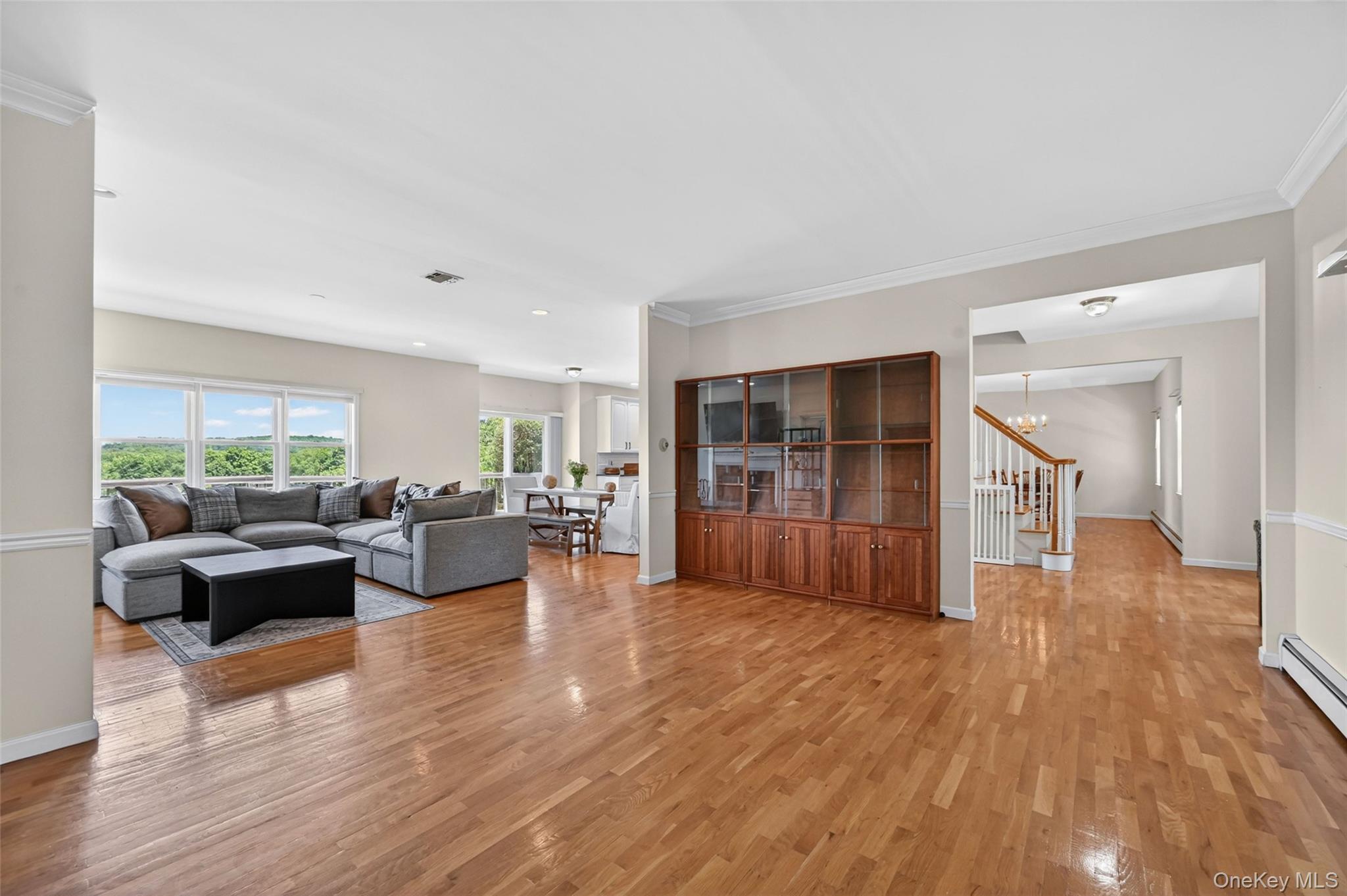 19 Bull Mine Road Chester, NY 10918 - Photo 12 of 42 Expansive main living area featuring wood-finish flooring