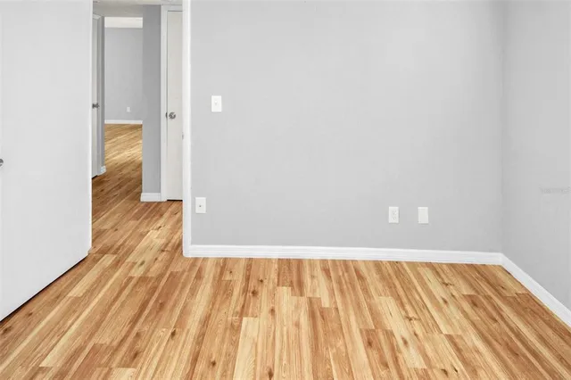 a view of wooden floor