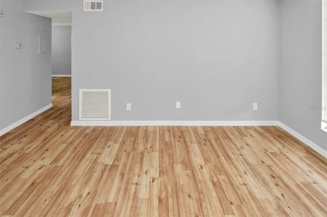 a view of wooden floor