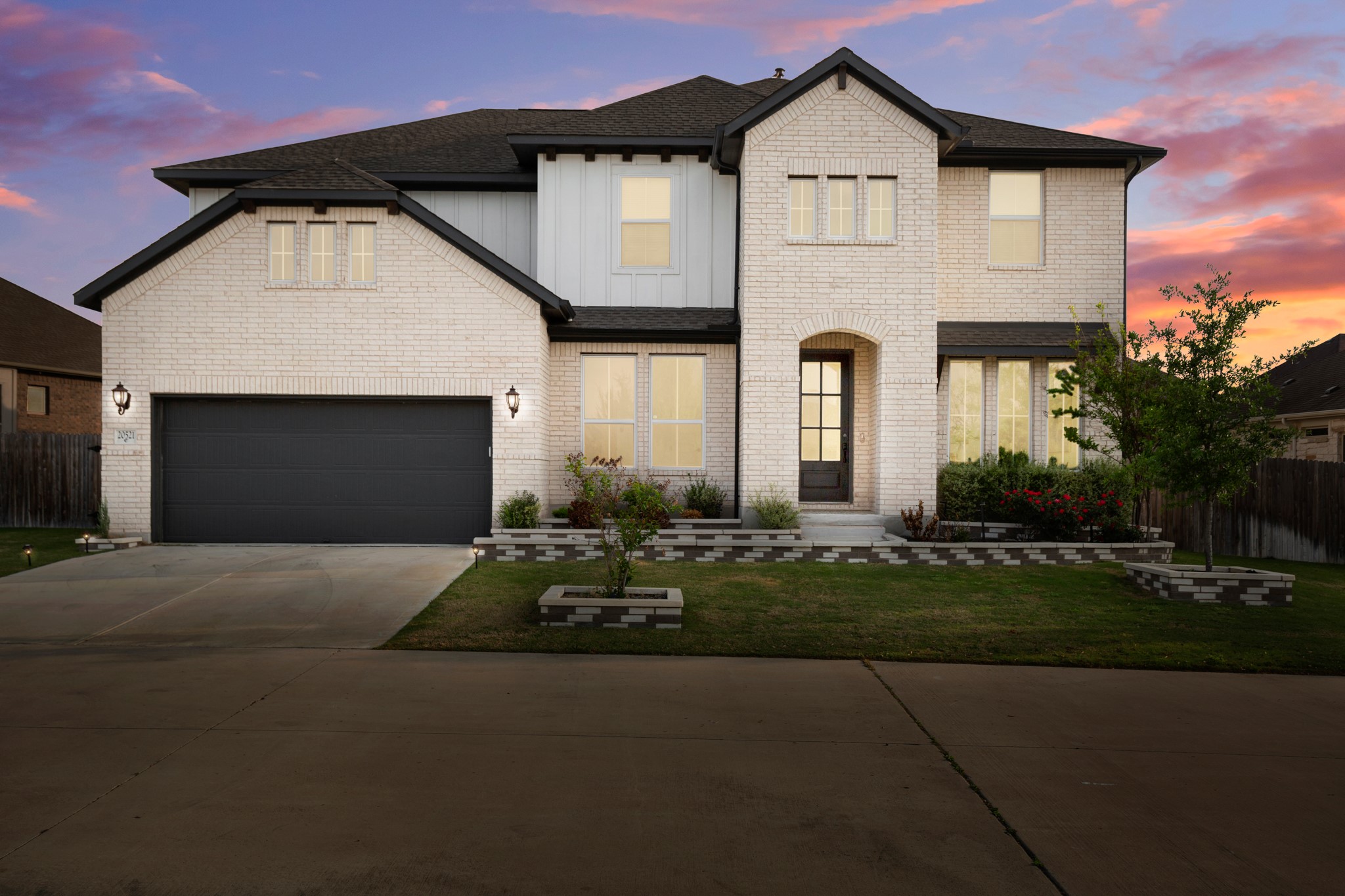 Beautifully updated and move-in-ready contemporary suburban living in Pflugerville’s amenity-rich Park at Blackhawk community.