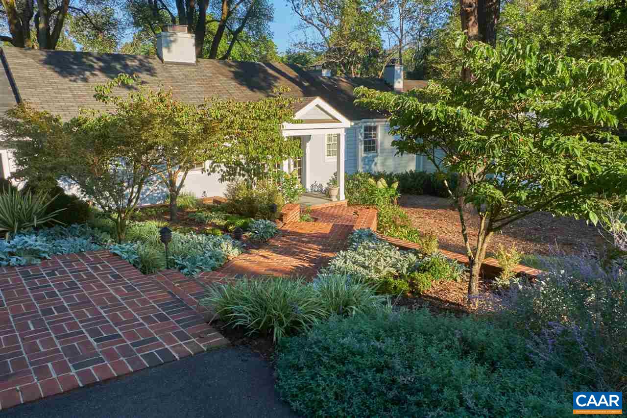 16 Canterbury Road Charlottesville, VA 22903 - Photo 2 of 37 a backyard of a house with yard and outdoor seating