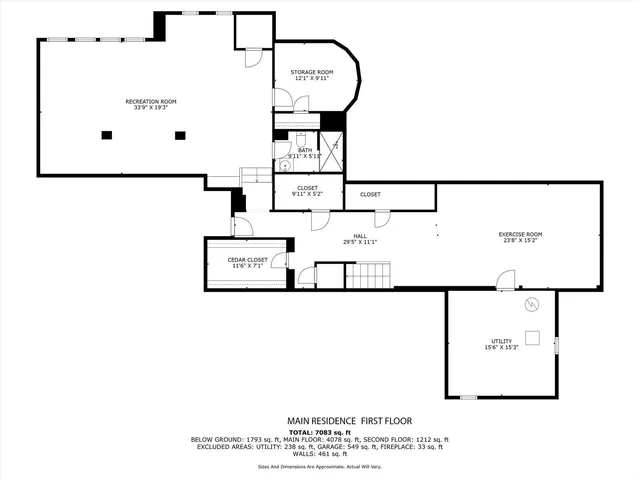 a picture of a floor plan