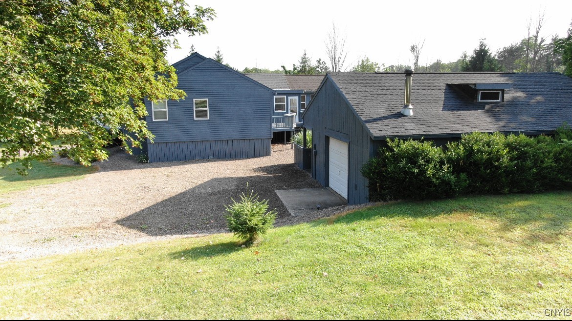 4 Gunther Road Central Square, NY 13036 - Photo 4 of 50 aerial side of home & detached garage