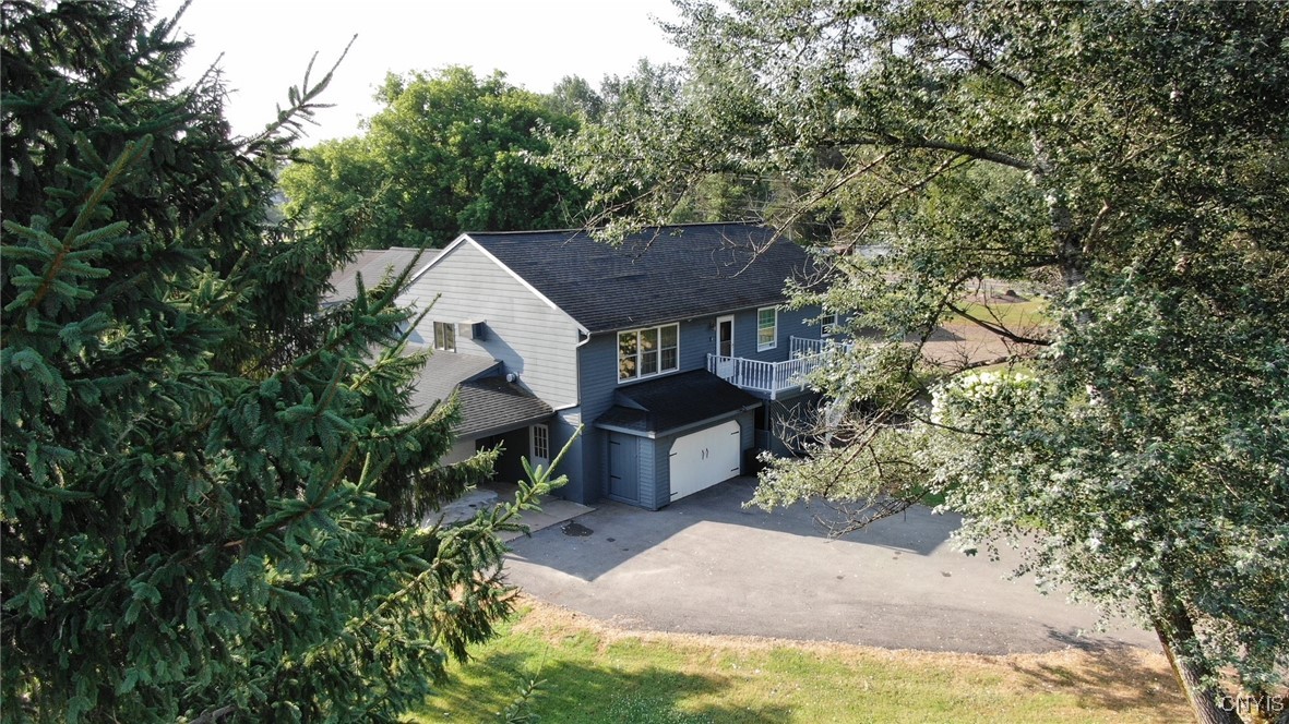 4 Gunther Road Central Square, NY 13036 - Photo 49 of 50 Aerial of front exterior with beautiful trees givi