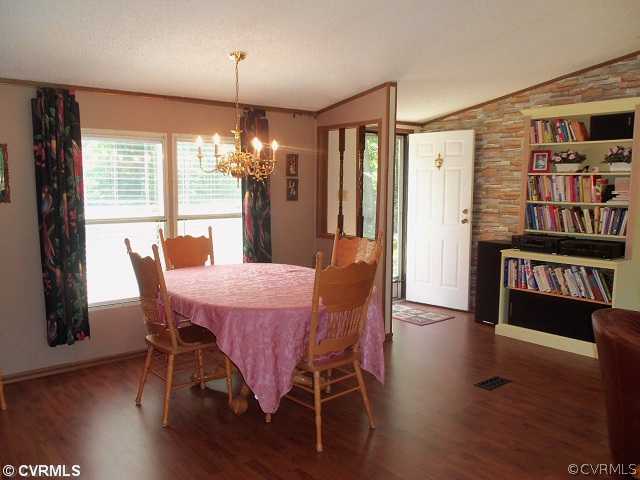 217 Jennings Road Cartersville, VA 23027 - Photo 5 of 12 Dining Room - Open to great room