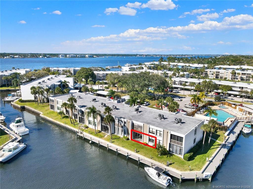 1950 Southwest Palm City Road, Unit 9102 Stuart, FL 34994 - Photo 3 of 51 an aerial view of a city