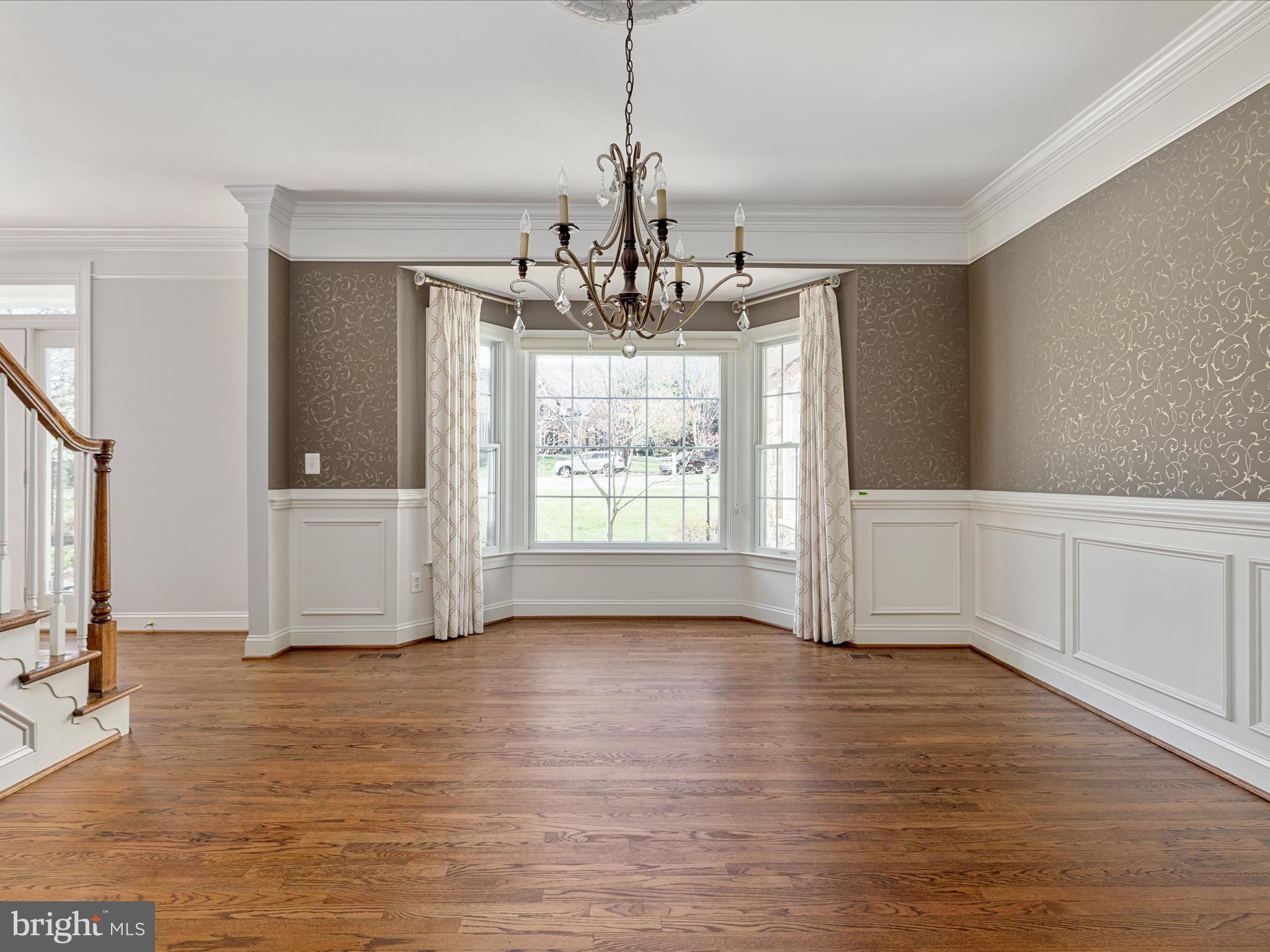 10554 Fox Forest Drive Great Falls, VA 22066 - Photo 6 of 77 Dining room view from kitchen