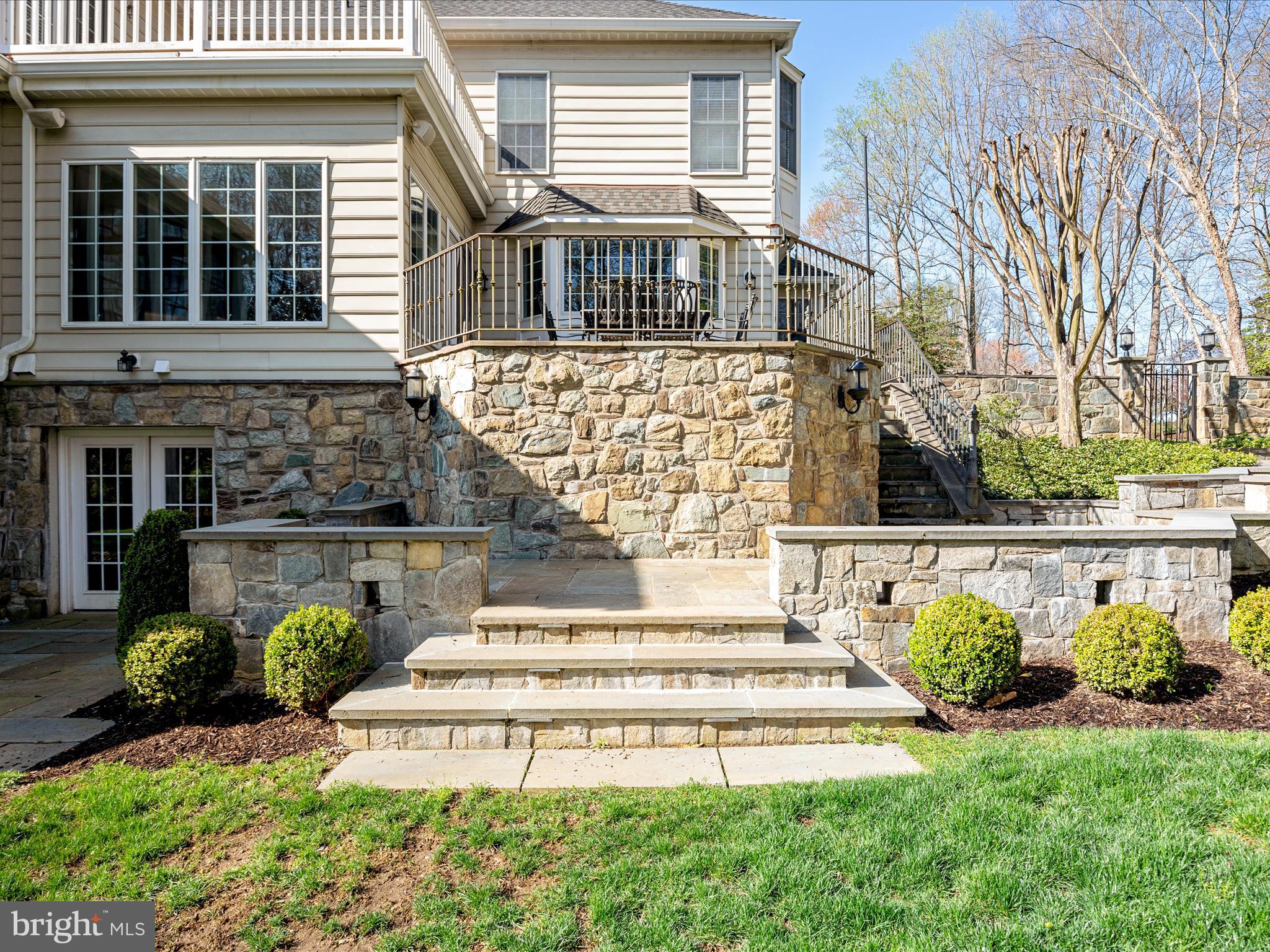 10554 Fox Forest Drive Great Falls, VA 22066 - Photo 61 of 77 Extensive hardscaping