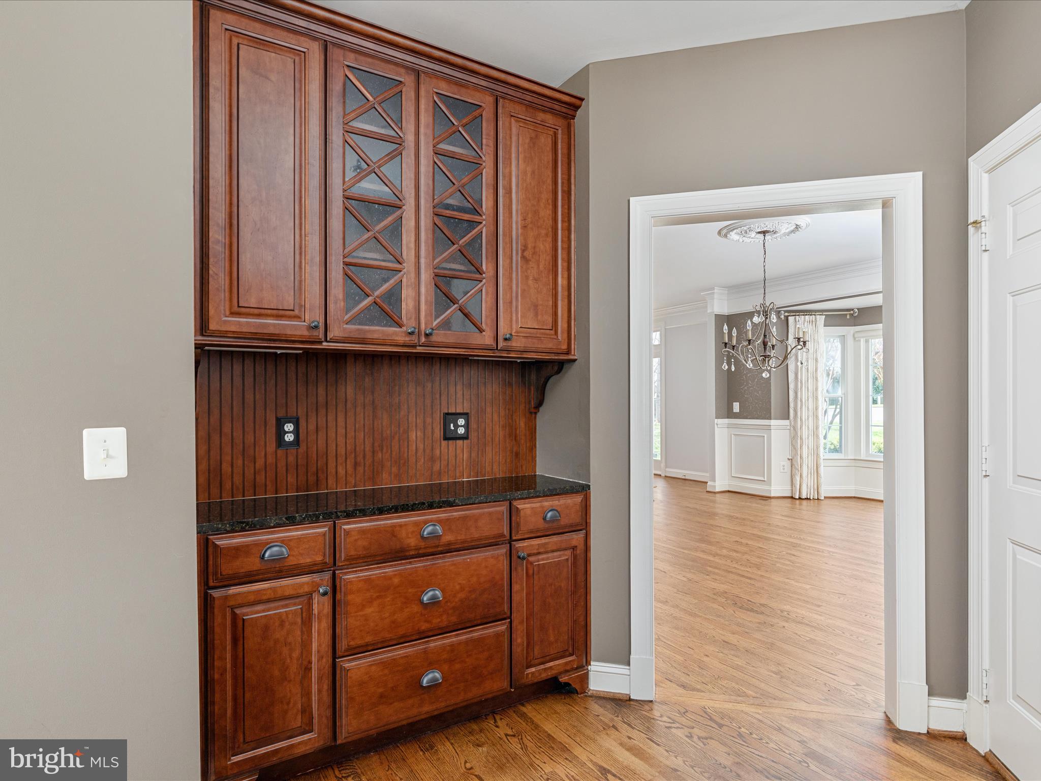 10554 Fox Forest Drive Great Falls, VA 22066 - Photo 7 of 77 a view of cabinets and wooden floor