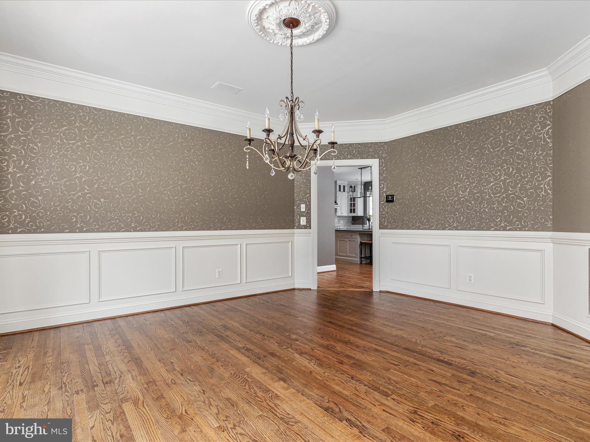 10554 Fox Forest Drive Great Falls, VA 22066 - Photo 8 of 77 Dining Room view into kitchen