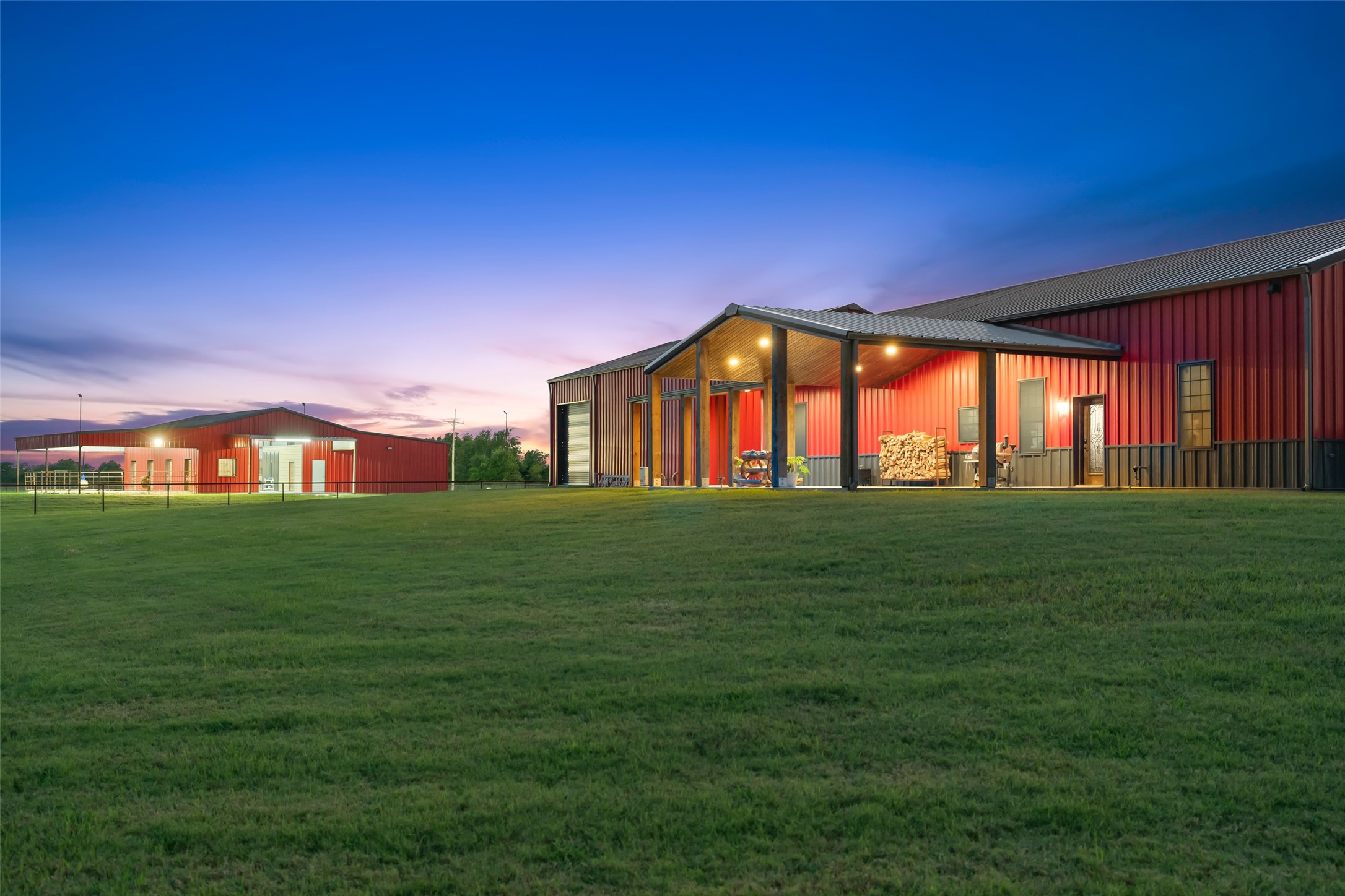 1402 Eagle Ferry Road Anahuac, TX 77514 - Photo 1 of 48 a front view of a house with a big yard