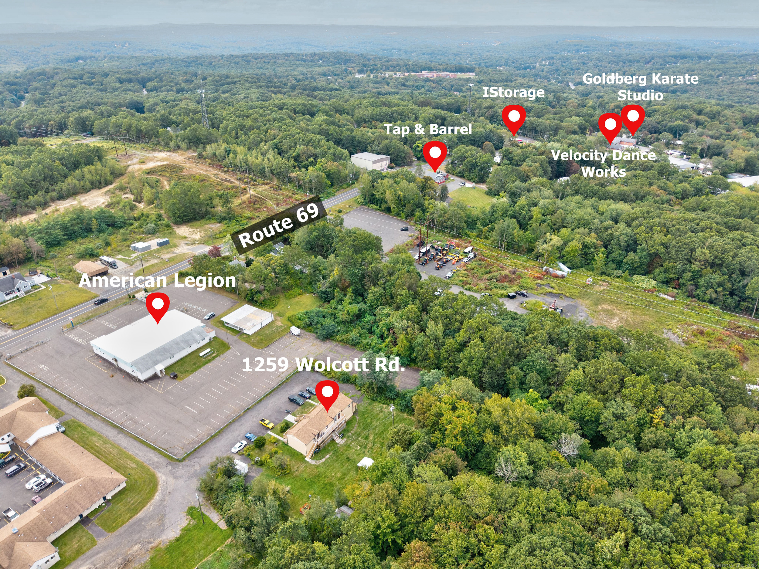 1259 Wolcott Road Wolcott, CT 06716 - Photo 5 of 30 a picture of city view