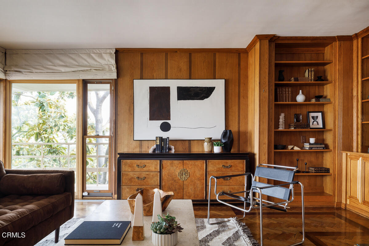 775 Panorama Place Pasadena, CA 91105 - Photo 21 of 62 a living room with furniture and a flat screen tv