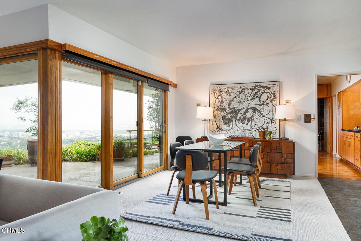 775 Panorama Place Pasadena, CA 91105 - Photo 7 of 62 a dining room with furniture and wooden floor
