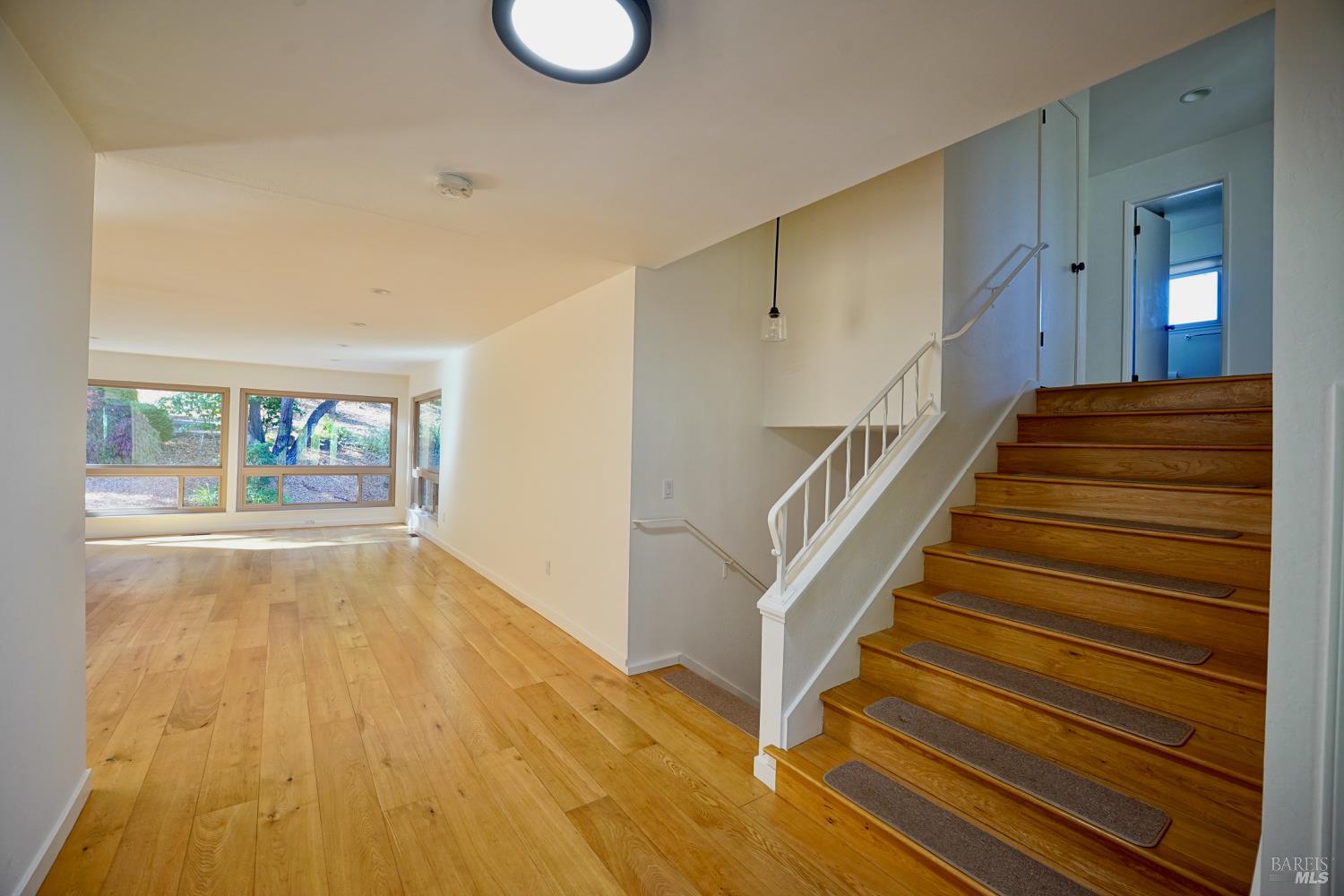 106 Rockview Road Novato, CA 94949 - Photo 23 of 27 a view of entryway and hall with wooden floor