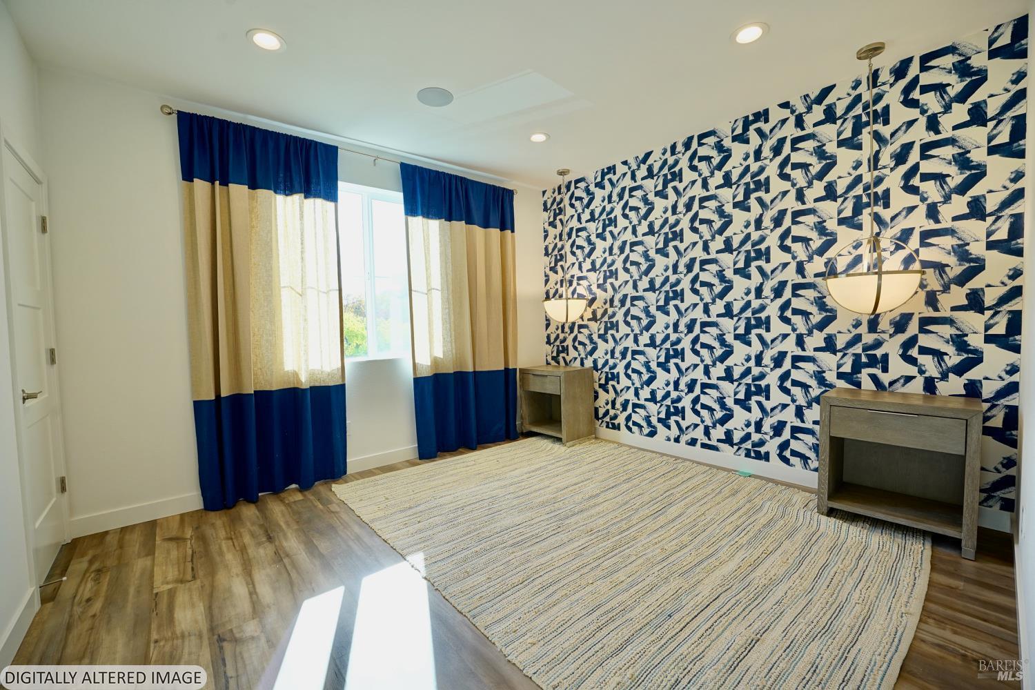 106 Rockview Road Novato, CA 94949 - Photo 10 of 27 a bedroom with a bed and a chair