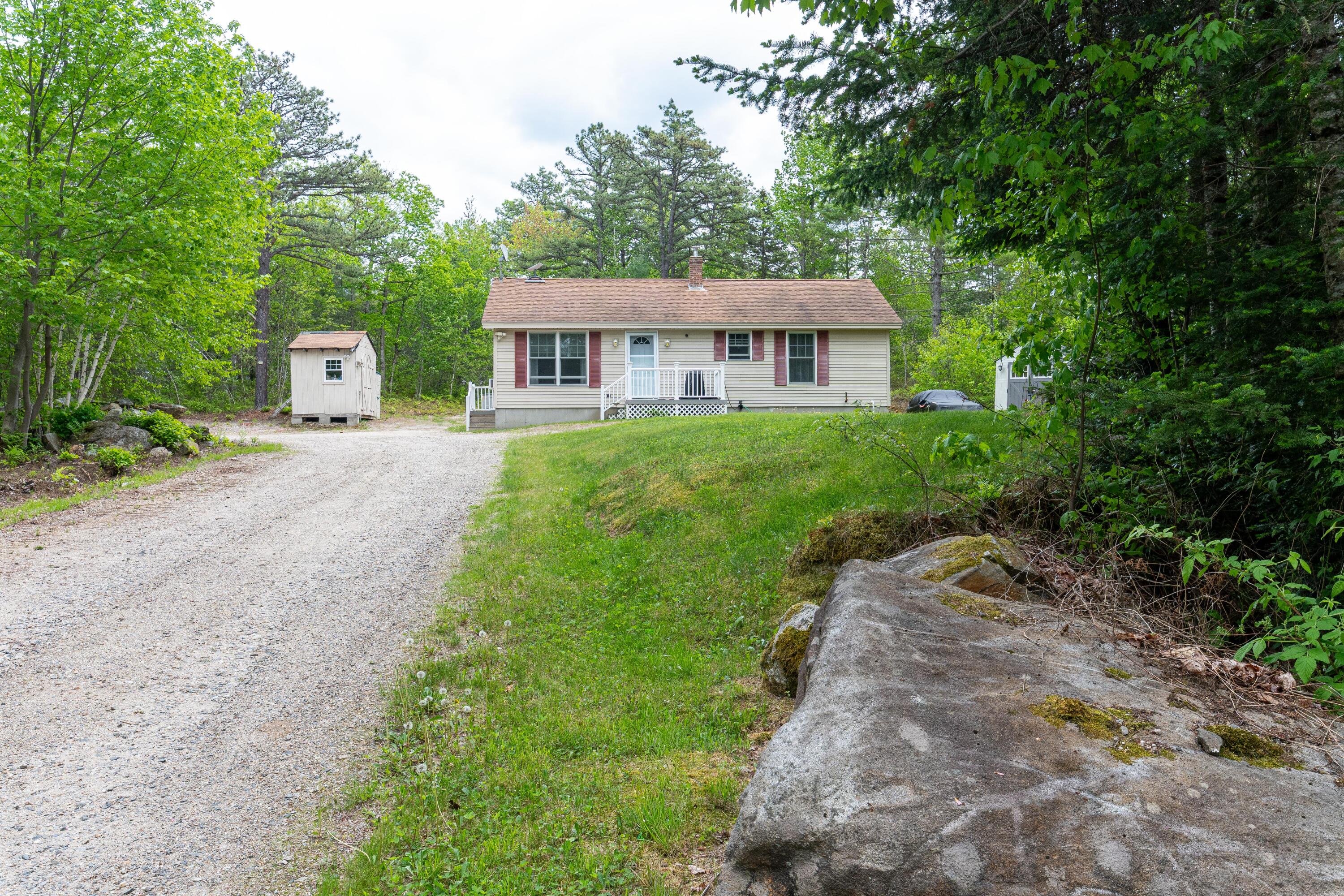199 Burnt Meadow Road Brownfield, ME 04010 - Photo 12 of 22 Flat Front Lawn Perfect for Play!