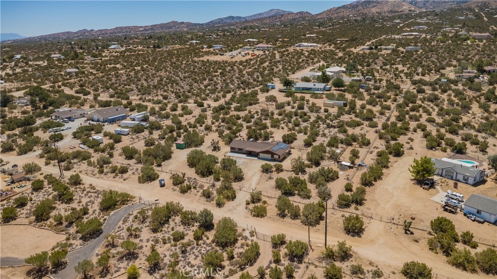 1181 Barkley Ranch Road Pinon Hills, CA 92372 - Photo 2 of 37 view of city and mountain