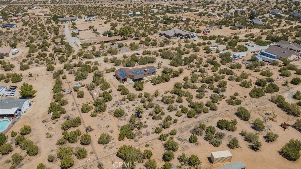 1181 Barkley Ranch Road Pinon Hills, CA 92372 - Photo 3 of 37 view of a yard