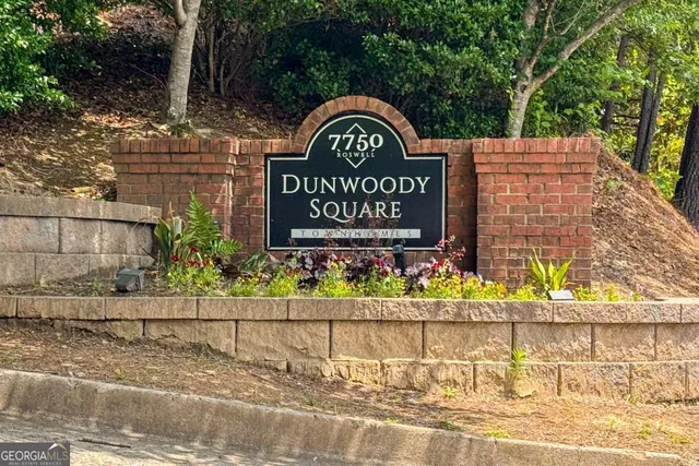 a sign on the side of a building