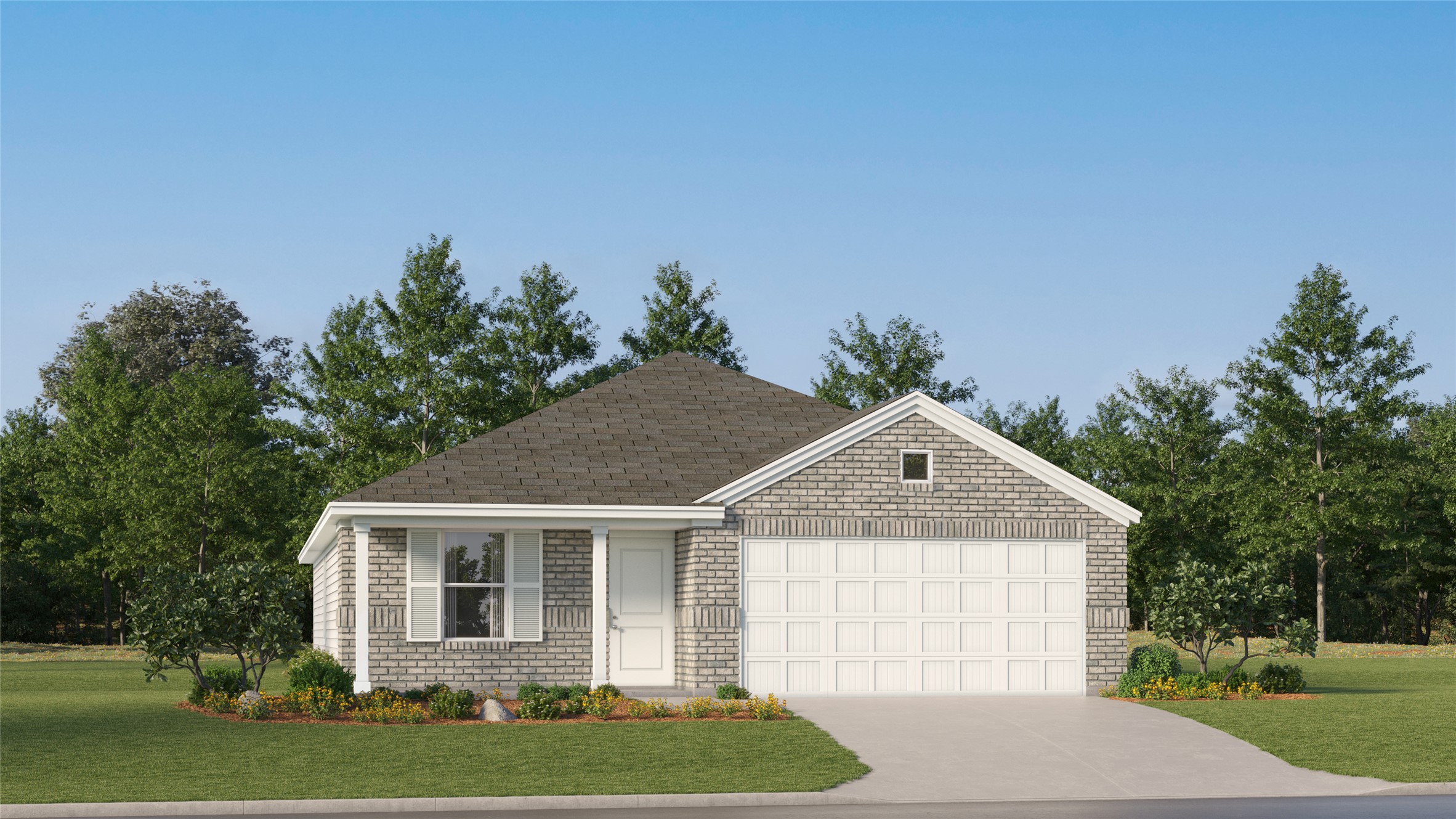 421 Paris Street Maxwell, TX 78656 - Photo 5 of 30 a front view of a house with garden