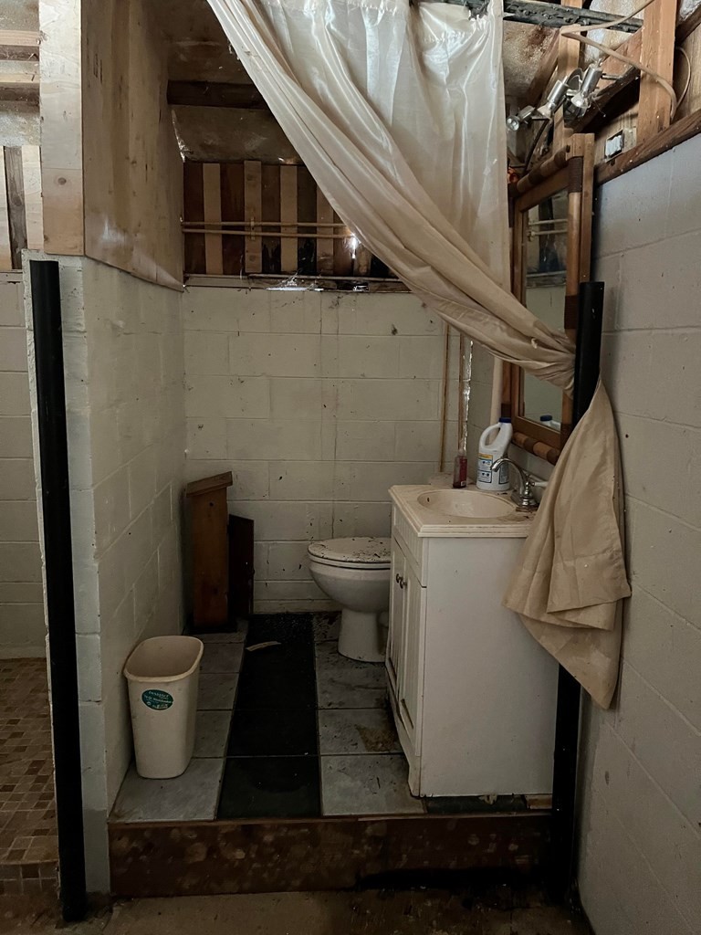 1148 Keith Valley Road Southeast Cleveland, TN 37323 - Photo 34 of 39 a bathroom with a toilet and a sink