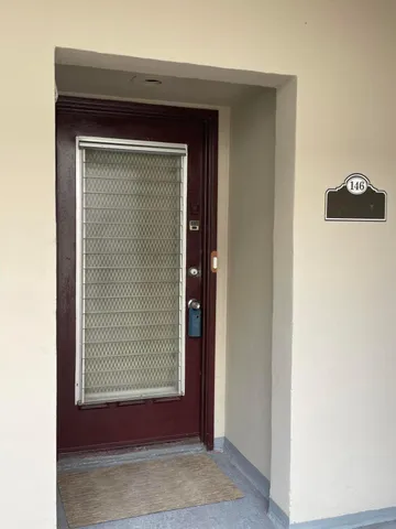 a view of front door of a house