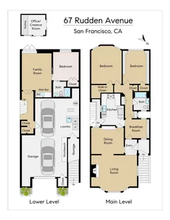 $1,255,000 | 67 Rudden Avenue, San Francisco, CA 94112