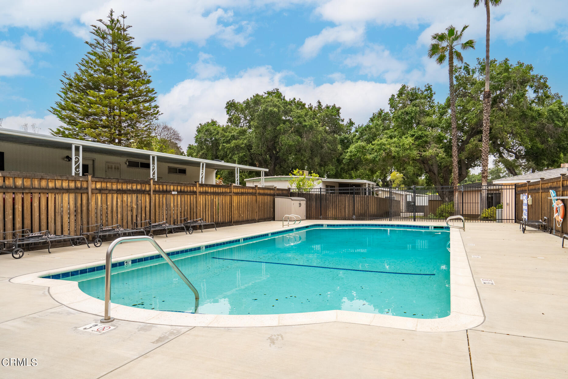 1225 South Rice Road, Unit 63 Ojai, CA 93023 - Photo 22 of 23 a view of a backyard