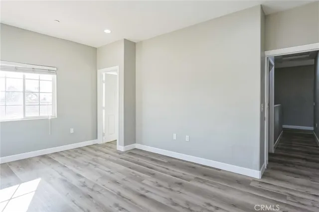 wooden floor in an empty room