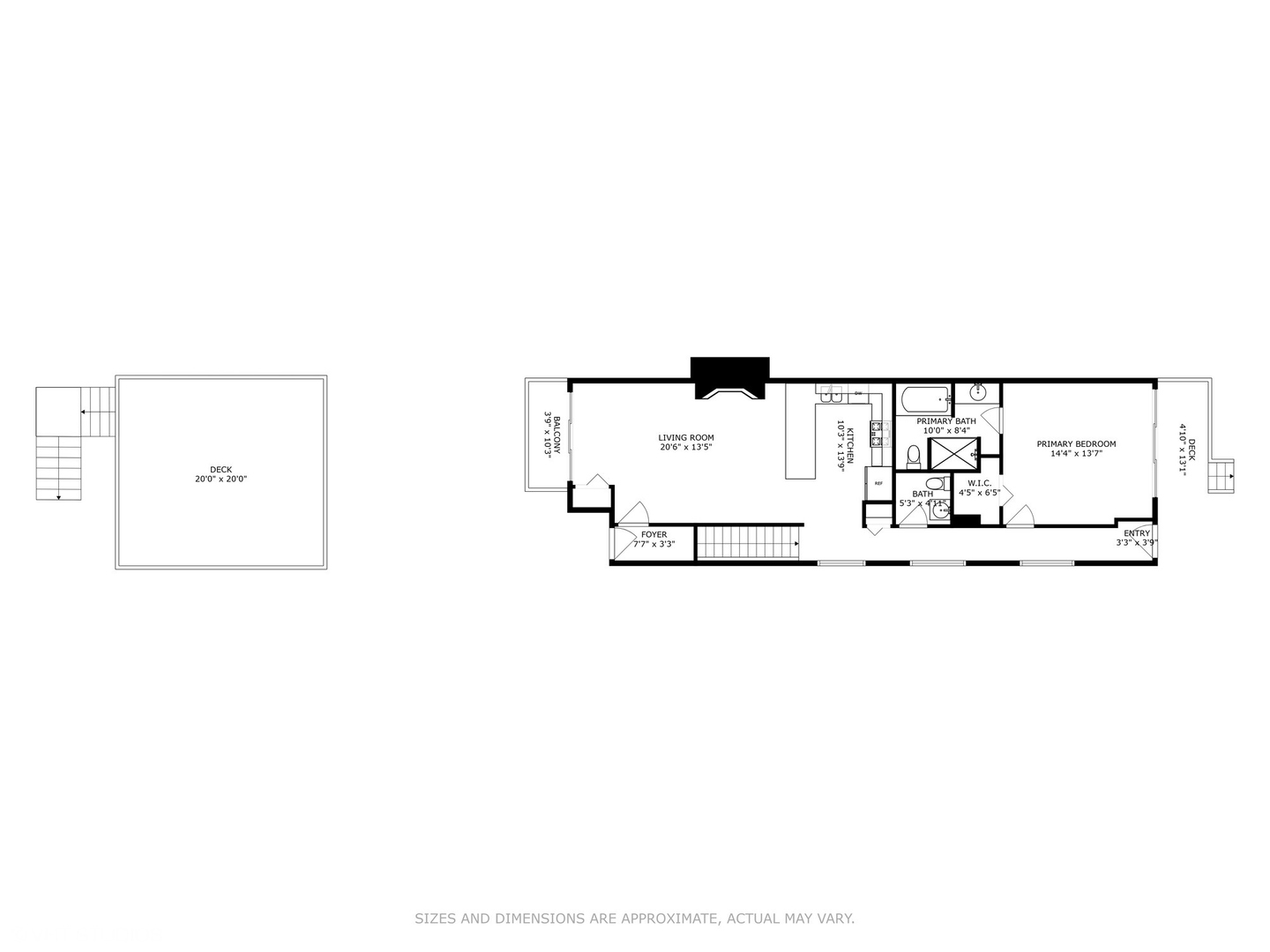 1372 North Dean Street, Unit 1 Chicago, IL 60622 - Photo 25 of 26 a picture of floor plan