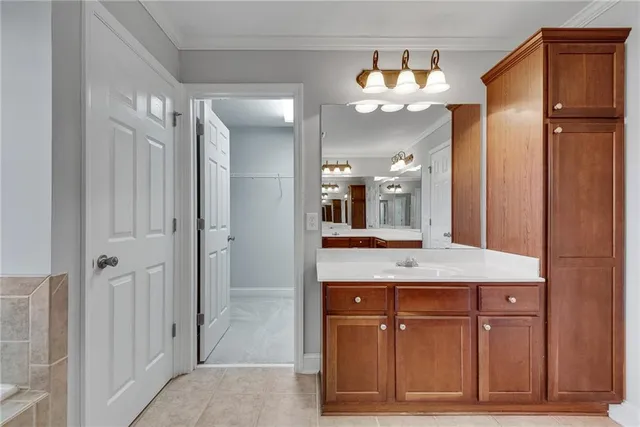 a view of hallway with windows