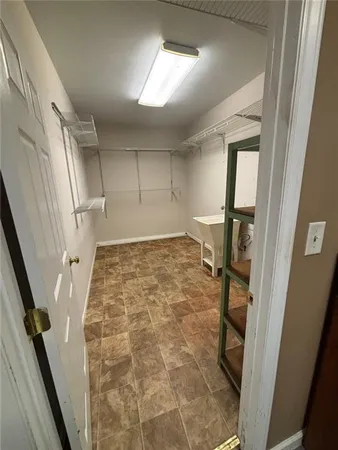 wooden floor in an empty room