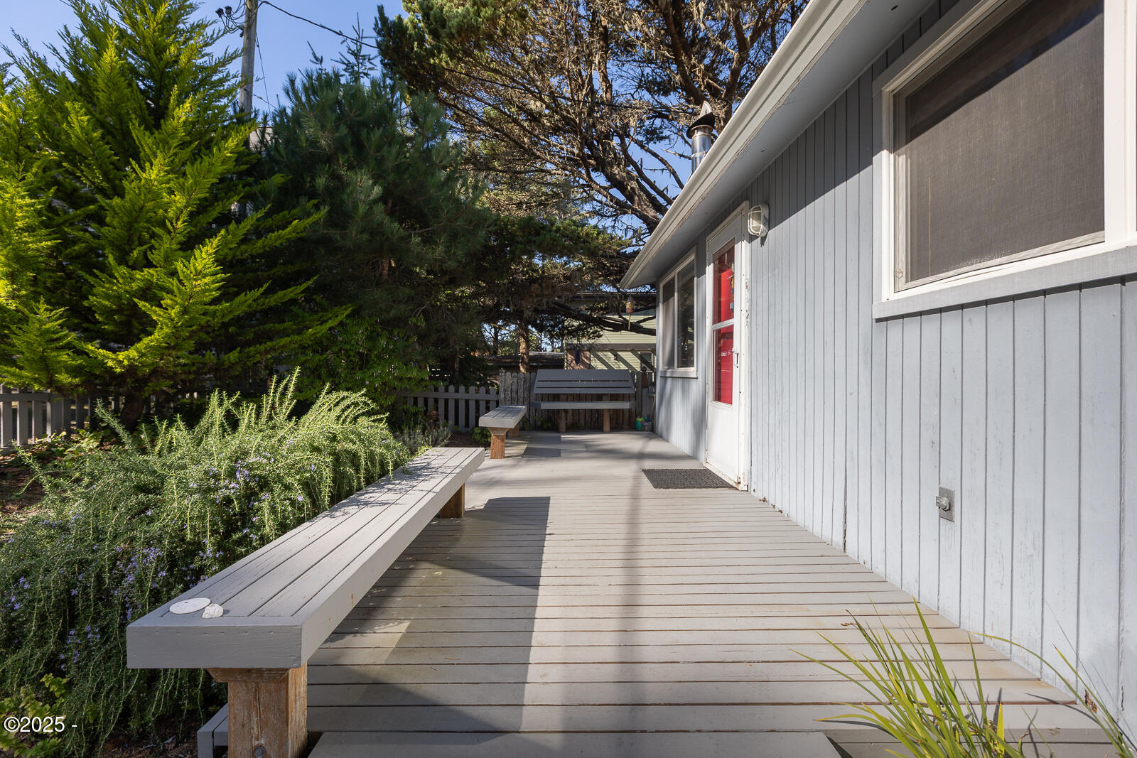 48250 Hawk Street Neskowin, OR 97149 - Photo 16 of 21 Deck and Bench