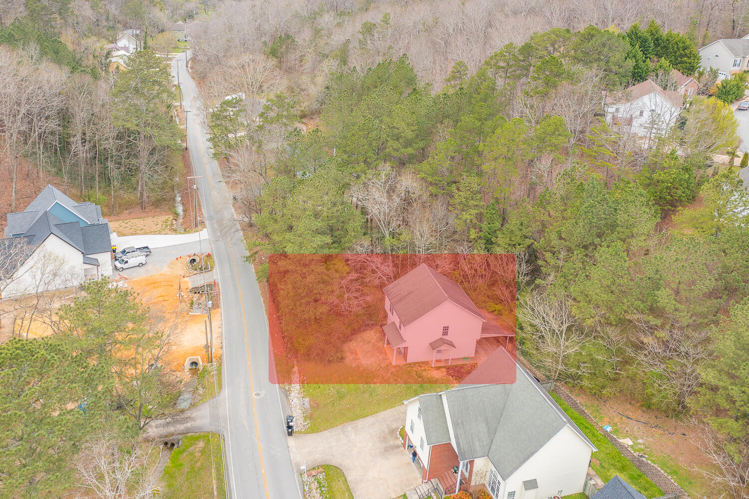 8945 Fuller Road Chattanooga, TN 37421 - Photo 22 of 27 8945 Fuller Aerials HD -7 copy