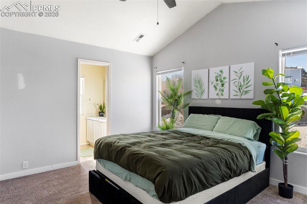 7509 Sistine Lane Fountain, CO 80817 - Photo 18 of 22 a bedroom with a bed and a window