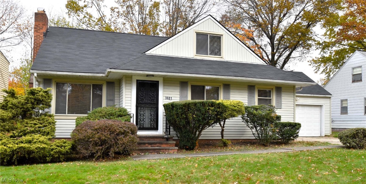 3681 Brinkmore Road Cleveland Heights, OH 44121 - Photo 2 of 27 View of front of house featuring a garage
