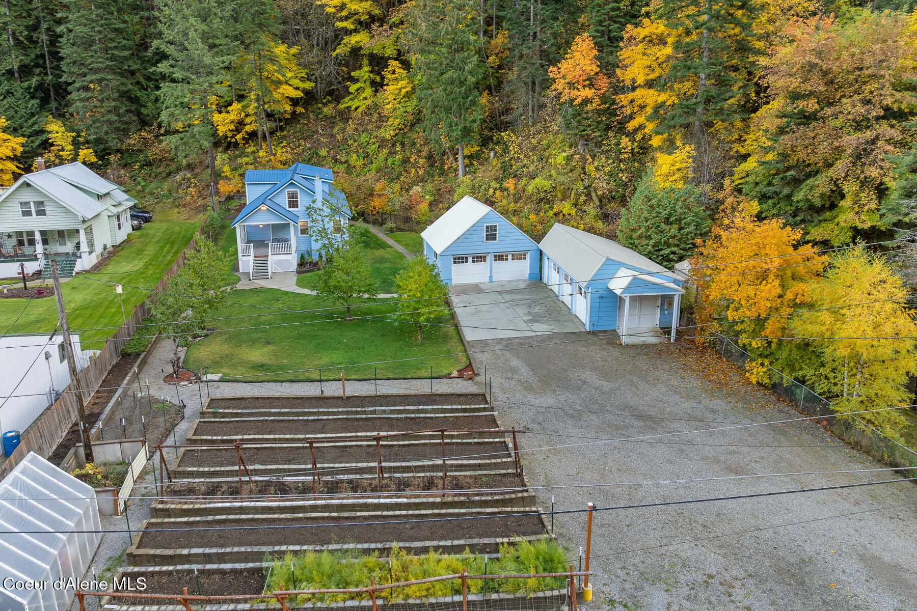 191 King Street Wallace, ID 83873 - Photo 50 of 61 Aerial_191PlacerCreekRd-1