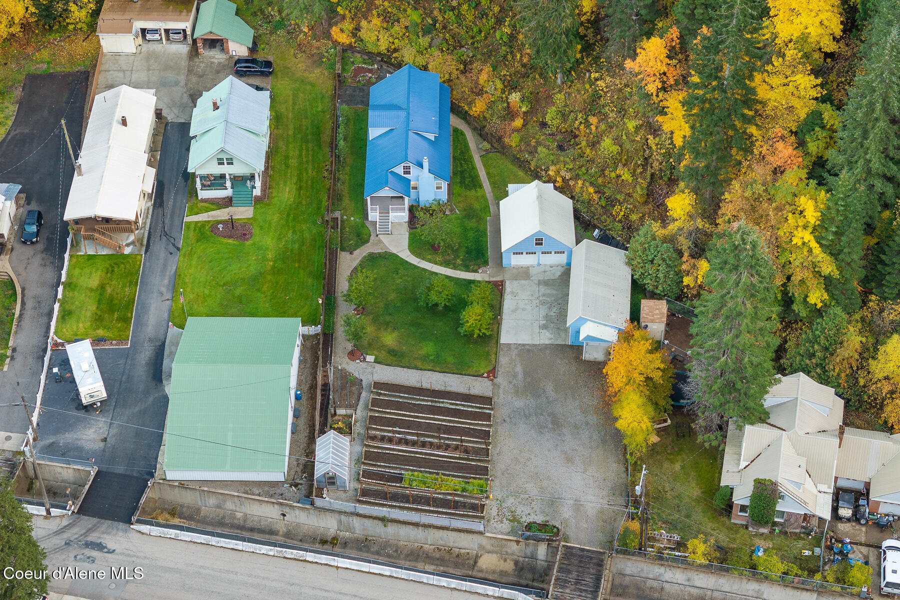 191 King Street Wallace, ID 83873 - Photo 54 of 61 Aerial_191PlacerCreekRd-4