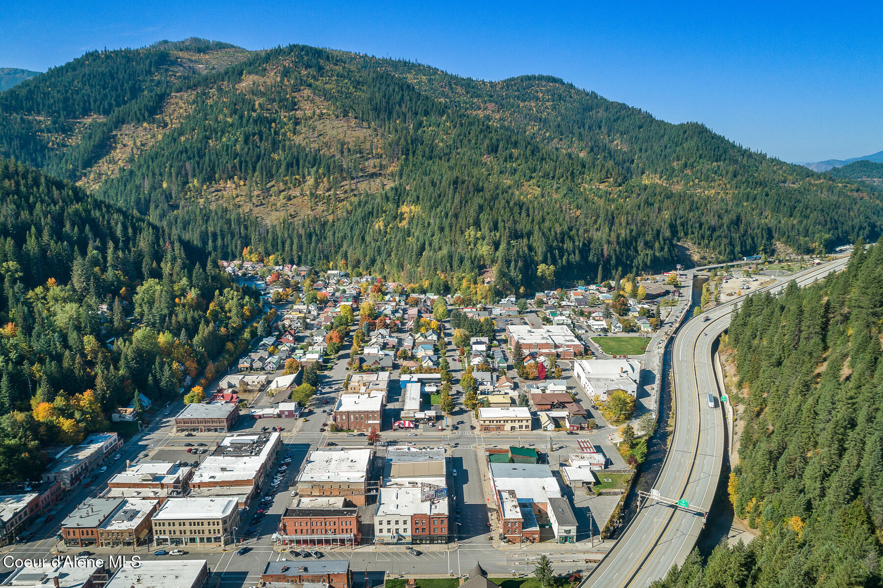191 King Street Wallace, ID 83873 - Photo 58 of 61 Aerial_Wallace-1