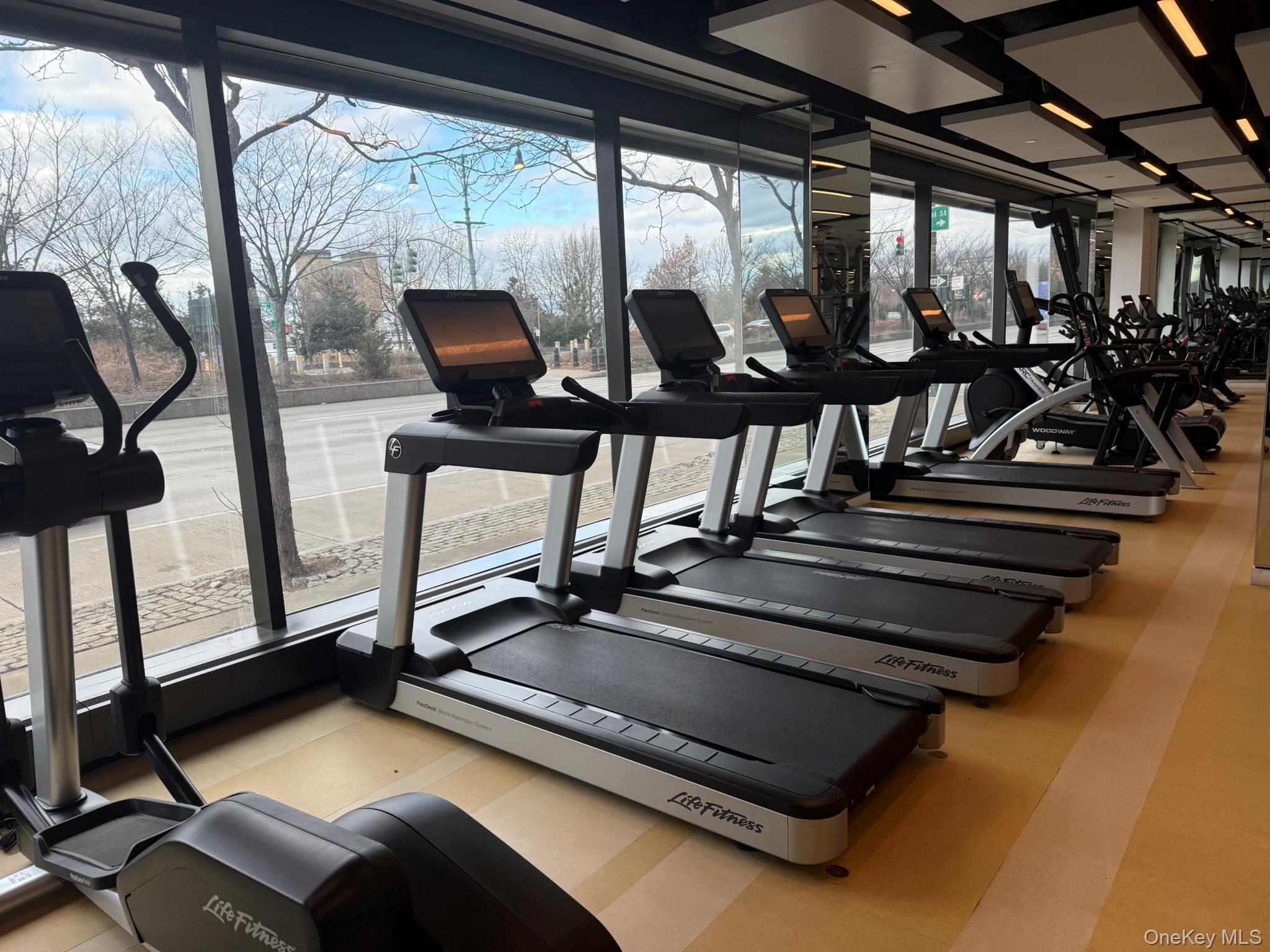 450 Washington Street, Unit 306 Manhattan, NY 10013 - Photo 11 of 33 a view of a room with gym equipment