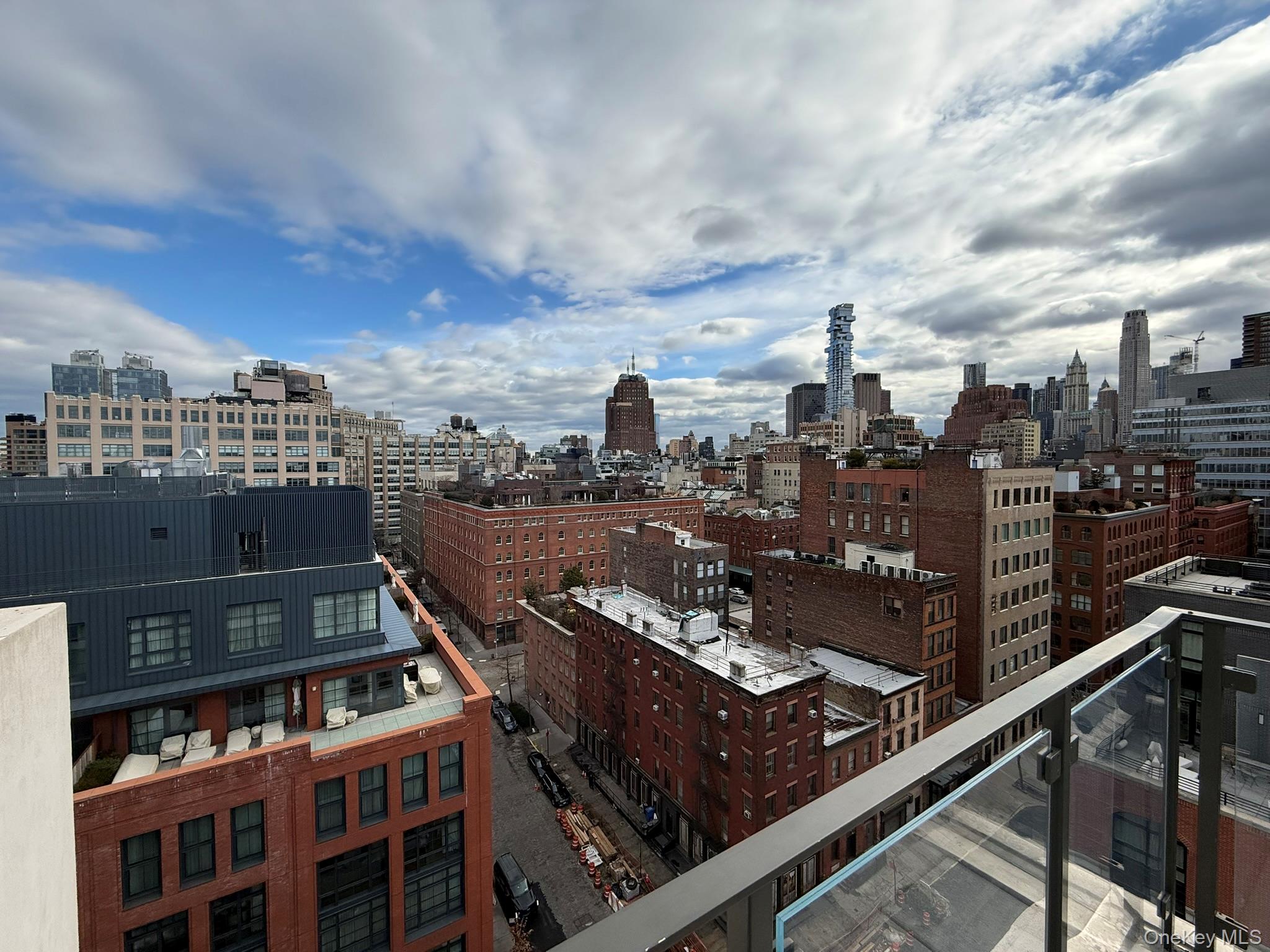 450 Washington Street, Unit 306 Manhattan, NY 10013 - Photo 27 of 33 a city view from a balcony