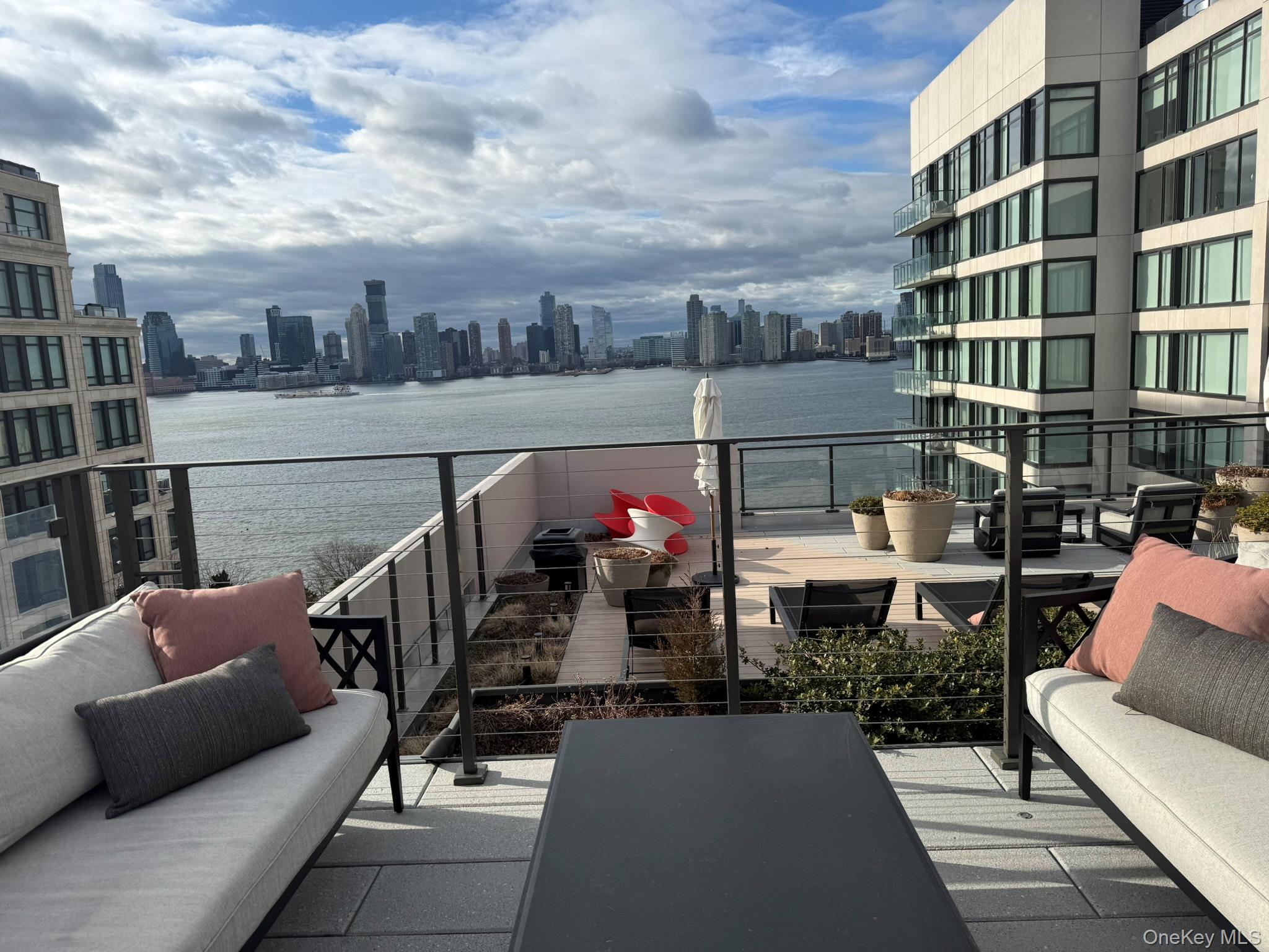 450 Washington Street, Unit 306 Manhattan, NY 10013 - Photo 29 of 33 a terrace of a house with outdoor seating