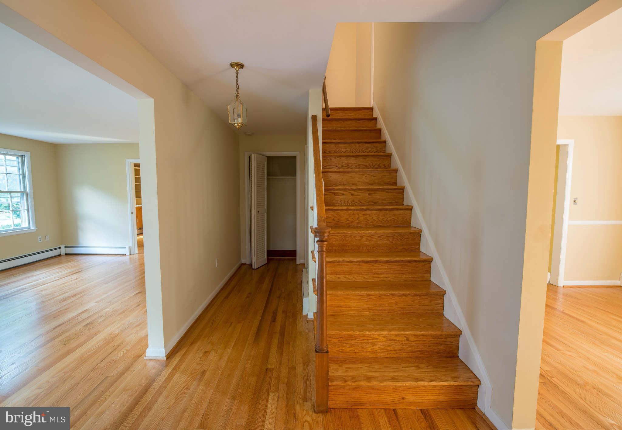5 Beechdale Road Baltimore, MD 21210 - Photo 2 of 20 a view of a hallway with wooden floor and entryway