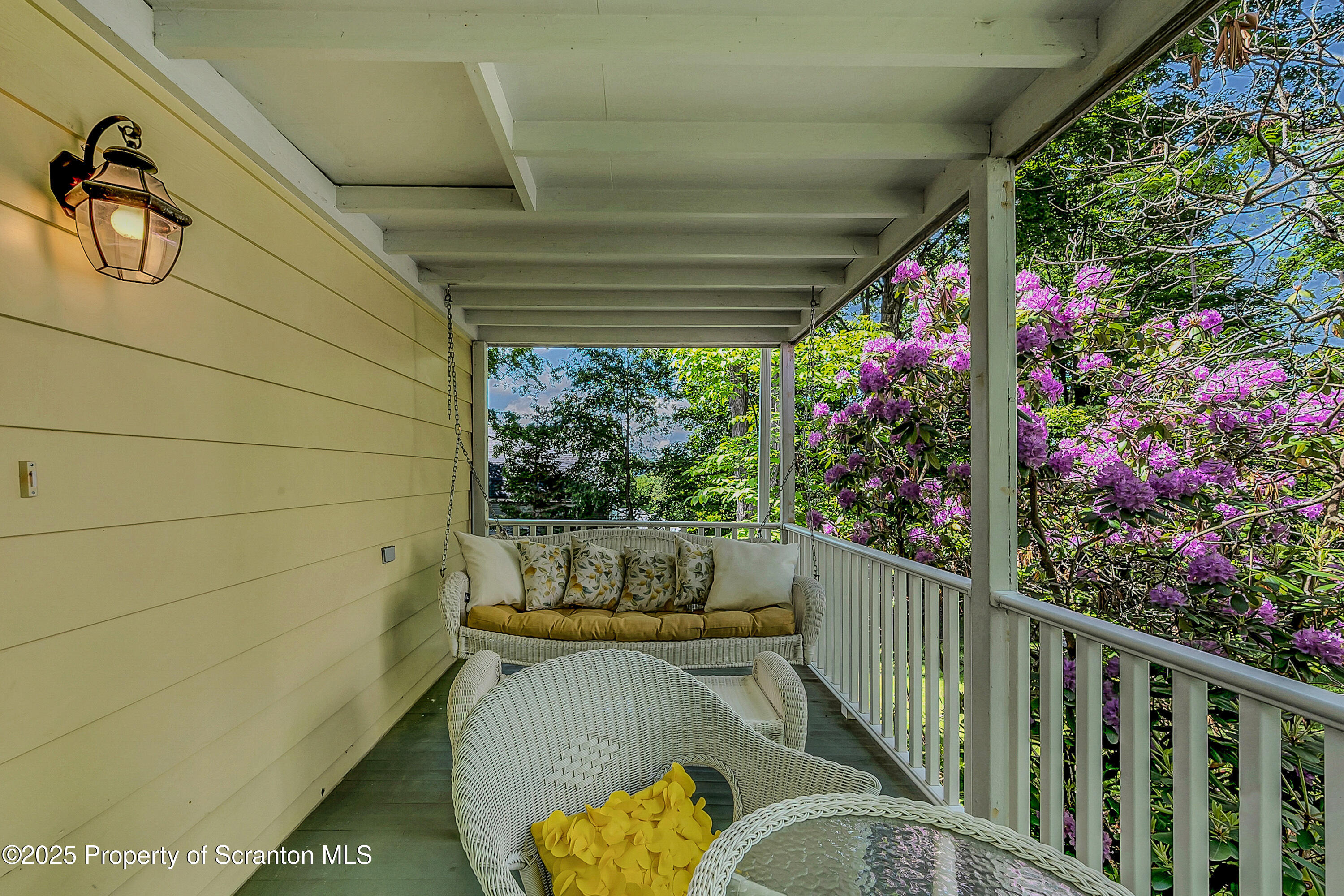 201 Ridge Street Clarks Summit, PA 18411 - Photo 4 of 44 Cozy side porch