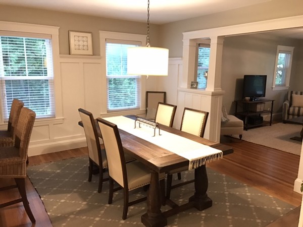 44 Prospect Street Acton, MA 01720 - Photo 7 of 25 a view of a dining room with furniture window and wooden floor