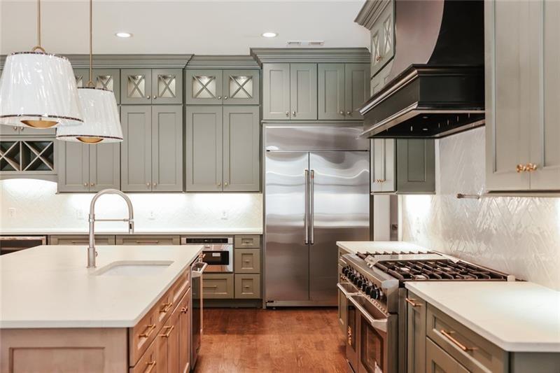 Undisclosed Address Athens, GA 30607 - Photo 21 of 85 a kitchen with stainless steel appliances granite countertop a sink stove and refrigerator